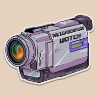 CAMCORDER STICKER