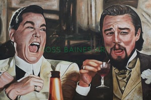 Image of DO I AMUSE YOU - ORIGINAL ACRYLIC PAINTING