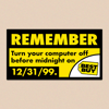 12/31/99 sticker