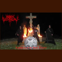 Image 1 of Black Witchery " Grave Desecration "  Banner / Flag / Tapestry