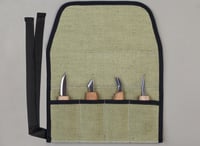 Image 2 of Beaver Craft Tool Storage Roll for 4 Tools - TR4