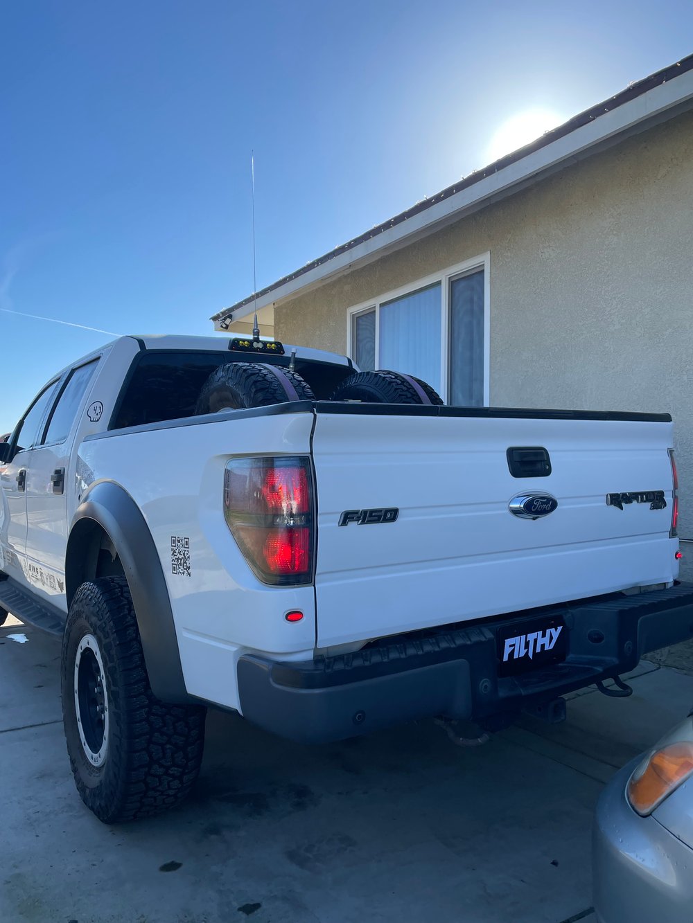 "FILTHY" Vanity Plate (sold individually)