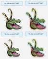 Alligator Loki Stickers