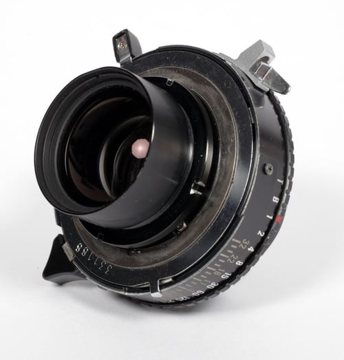 Image of Schneider Apo Digitar 90mm F4.5 N-53° MC Macro lens in Copal #0 shutter #412