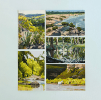 Image 3 of Hill Country Postcards by Danika Ostrowski - Set of 5