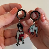 Magician's Assistant Tunnel Dangles (sizes 4g-2")