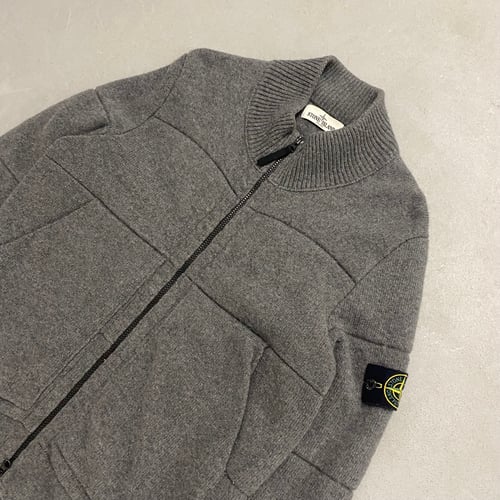Image of AW 2012 Stone Island wool zip up jacket, size medium 