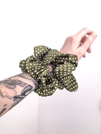 Image 5 of Patterned Satin Scrunchies