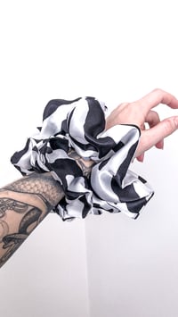Image 4 of Patterned Satin Scrunchies