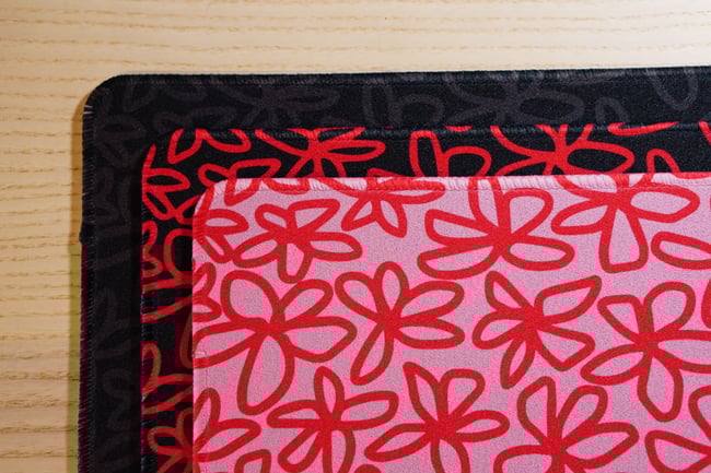 Floral Deskmat Samples.