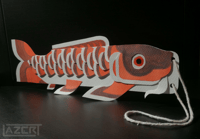 Image 2 of Paper Koinobori (3D scales, 2 sided)