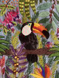 Image 2 of Toucan Embroidery Jacket