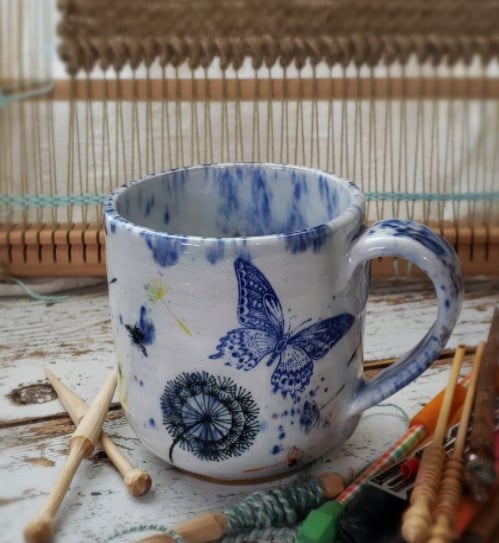 Image of Butterflies, Bees, and Wishpuffs Mug 3/2023