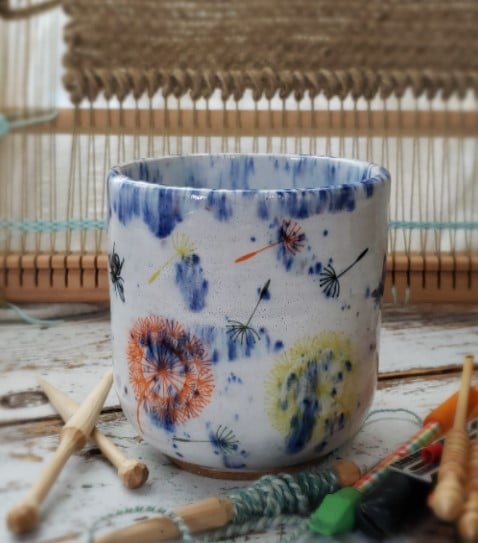 Image of Butterflies, Bees, and Wishpuffs Mug 3/2023