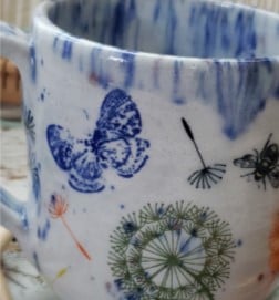 Image of Butterflies, Bees, and Wishpuffs Mug 3/2023