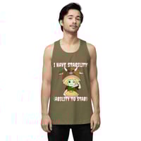 Image 2 of I have STABility: Men’s premium tank top