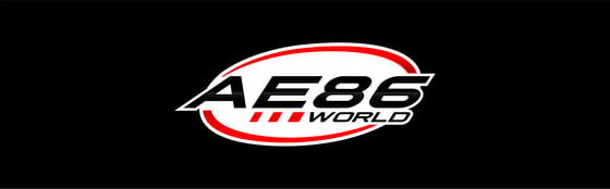 Image of Fresh AE86 WORLD Logo Sticker 
