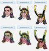 Loki Laufeyson Stickers