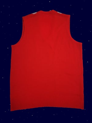 Vintage argyle sweater vest