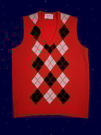 Image 1 of Vintage argyle sweater vest