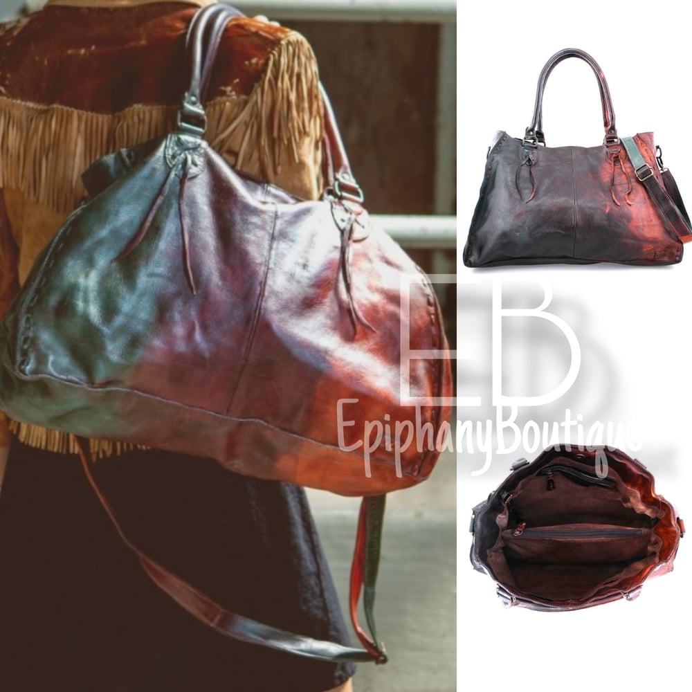 Image of The BedStu Rockaway Bag: Bird Of Paradise