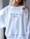 Image 2 of Women's crewneck sweatshirt, Mom gift, Mother's Day, New mom gift, Mom sweatshirt