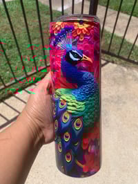 Image 2 of Peacock Tumbler