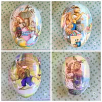 Image 3 of German Paper Mache Easter Eggs