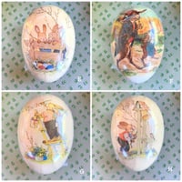 Image 4 of German Paper Mache Easter Eggs