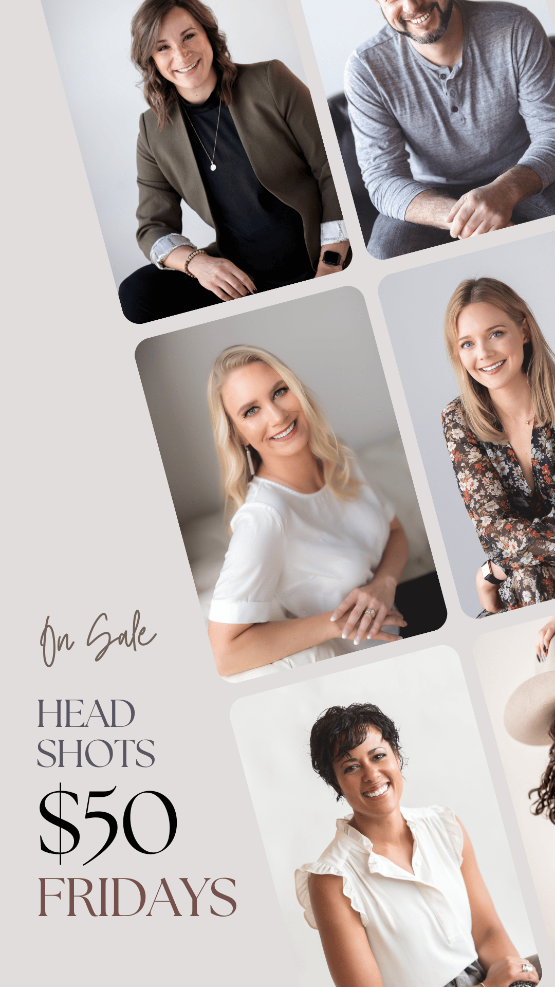 Image of Spring Head Shot Special