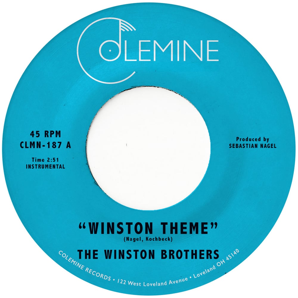 The Winston Brothers - Winston Theme b/w Boiling Pot (orange 7")