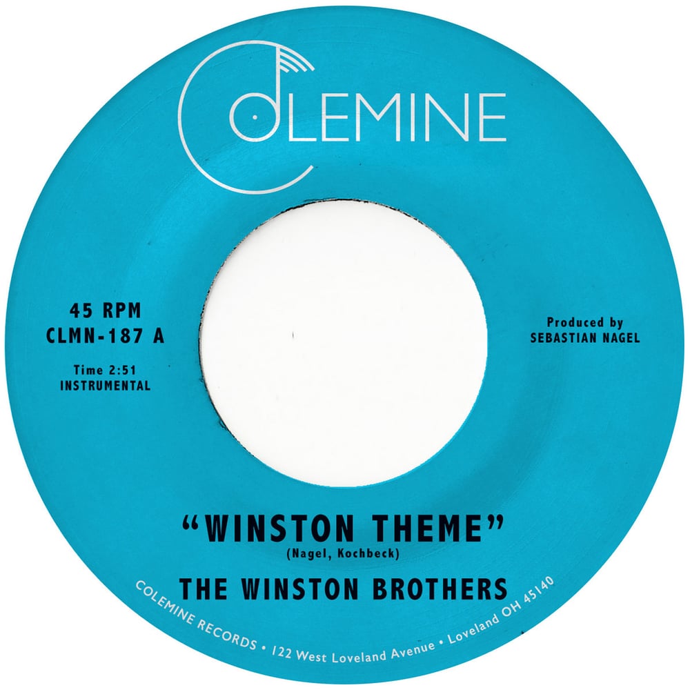 The Winston Brothers - Winston Theme b/w Boiling Pot (orange 7")