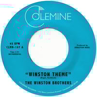 Image 2 of The Winston Brothers - Winston Theme b/w Boiling Pot (orange 7")