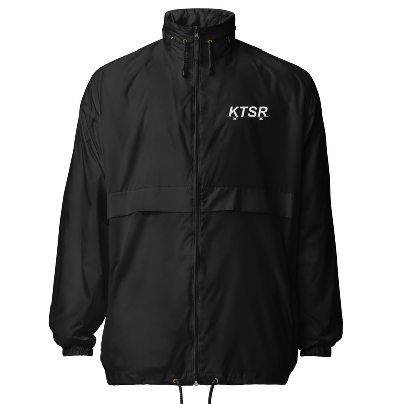 Logo Tactical Windbreaker Black / Keep The Stress Rollin