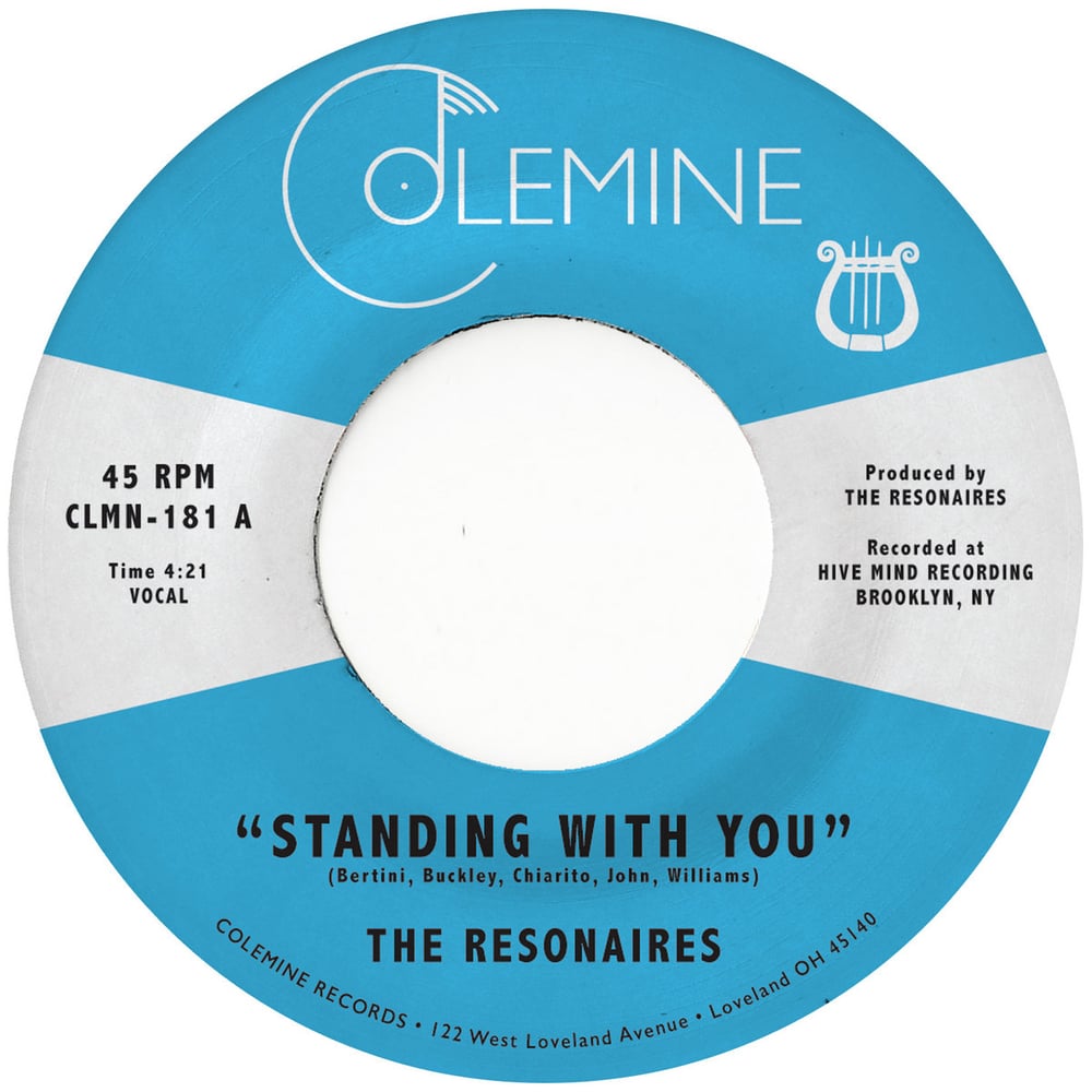 The Resonaires - Standing With You b/w Don't Let It Bring You Down (orange 7")