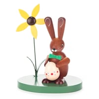 Image 1 of Rabbits with basket & eggs