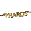 PHAROS 18k Gold coated Inscription Necklace