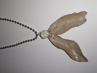 Image 2 of Leafy Ball-chain Necklace