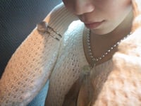 Image 4 of Leafy Ball-chain Necklace