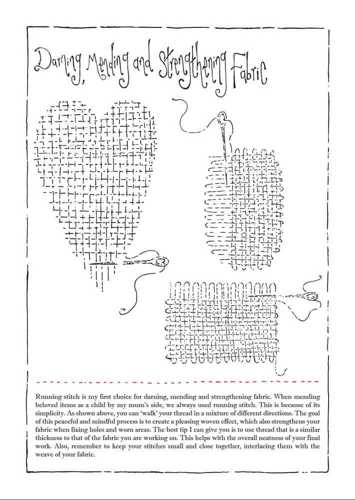 Image of Darning & Mending Guide (Digital Instructions)