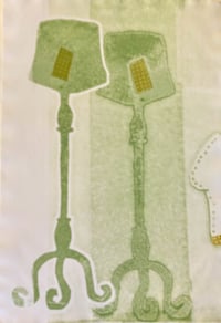 Green Lamp by JoAnn Savage