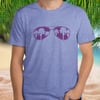 Sabbatical t-shirt in purple