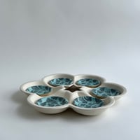 Image 2 of Alabaster Seder Plate Set 3