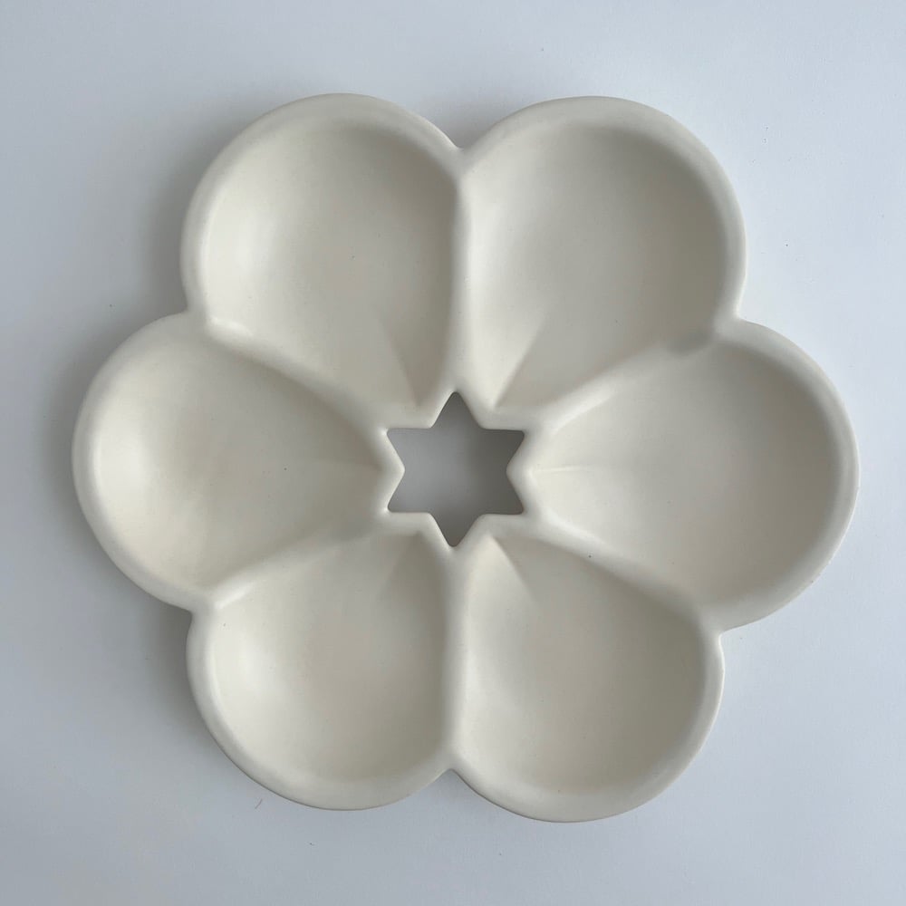 Alabaster Seder Plate Set 3