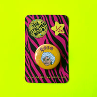 Golden Girls: Rose Button Badge