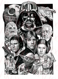Star Wars - Fine art print