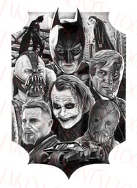 The Dark Knight - Fine art print