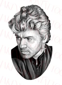 George Michael - Fine art print