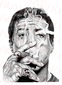 Sylvester Stallone - Fine art print