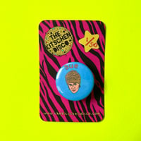 Charity Shop Sue Button Badge